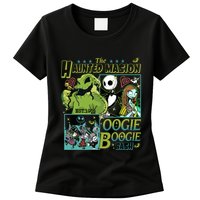Haunted Mansion Oogie Boogie Bash Halloween Nightmare Characters Womens T-Shirt