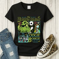Haunted Mansion Oogie Boogie Bash Halloween Nightmare Characters Womens T-Shirt