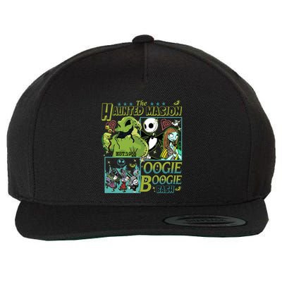 Haunted Mansion Oogie Boogie Bash Halloween Nightmare Characters Wool Snapback Cap