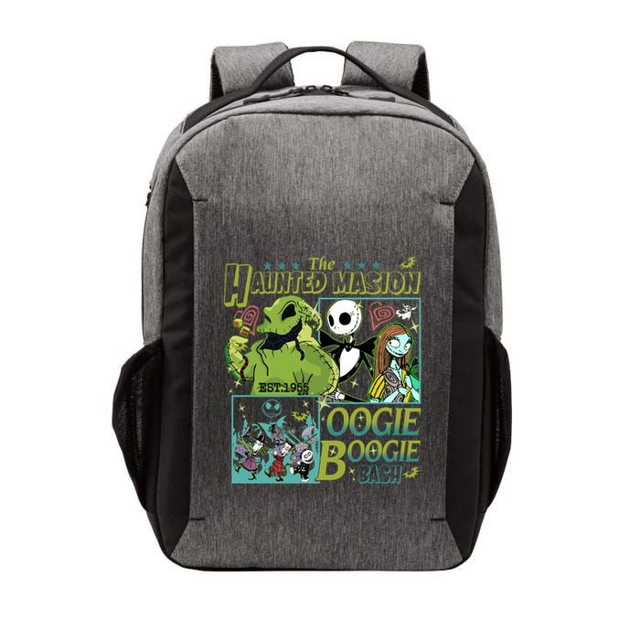 Haunted Mansion Oogie Boogie Bash Halloween Nightmare Characters Vector Backpack