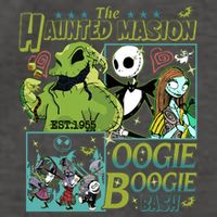 Haunted Mansion Oogie Boogie Bash Halloween Nightmare Characters Vector Backpack