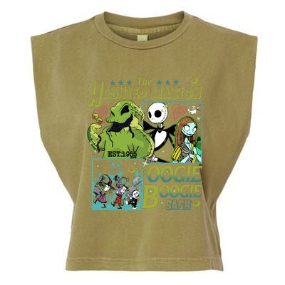 Haunted Mansion Oogie Boogie Bash Halloween Nightmare Characters Garment-Dyed Women's Muscle Tee