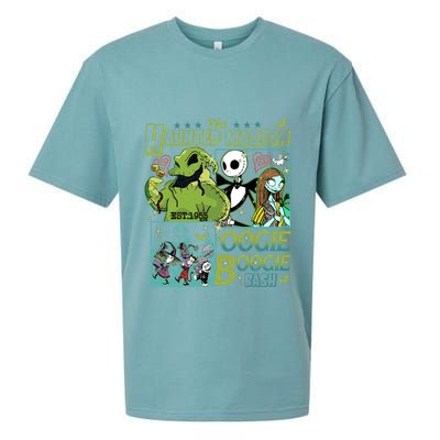 Haunted Mansion Oogie Boogie Bash Halloween Nightmare Characters Sueded Cloud Jersey T-Shirt