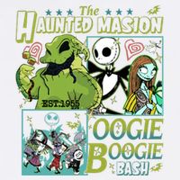 Haunted Mansion Oogie Boogie Bash Halloween Nightmare Characters Garment-Dyed Sweatshirt