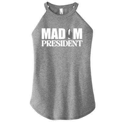 Harris Madam President Kamala Walz 2024 Election Great Gift Women’s Perfect Tri Rocker Tank