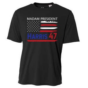 Harris Madam President Women Shirts Kalama Us Flag Cooling Performance Crew T-Shirt