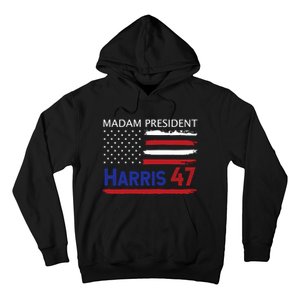 Harris Madam President Women Shirts Kalama Us Flag Hoodie