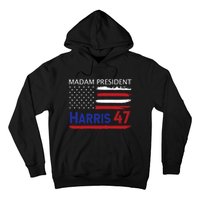 Harris Madam President Women Shirts Kalama Us Flag Hoodie