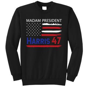 Harris Madam President Women Shirts Kalama Us Flag Sweatshirt