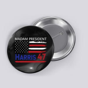 Harris Madam President Women Shirts Kalama Us Flag Button