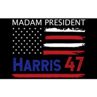 Harris Madam President Women Shirts Kalama Us Flag Bumper Sticker