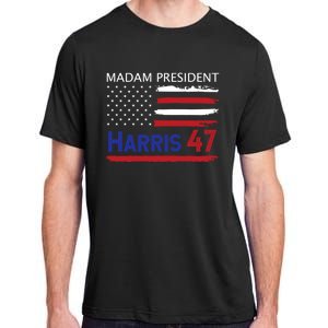 Harris Madam President Women Shirts Kalama Us Flag Adult ChromaSoft Performance T-Shirt