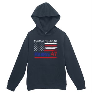 Harris Madam President Women Shirts Kalama Us Flag Urban Pullover Hoodie