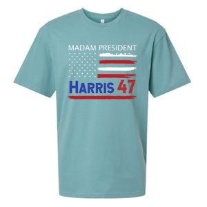 Harris Madam President Women Shirts Kalama Us Flag Sueded Cloud Jersey T-Shirt