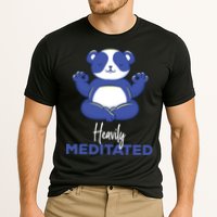 Heavily Meditated Panda Meditation Tranquility Funny Gift Cooling Performance Crew T-Shirt