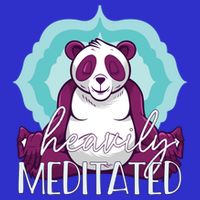 Heavily Meditated Panda Yoga Lotus Pose Meditate Funny Meme Gift 16 in Basic Backpack