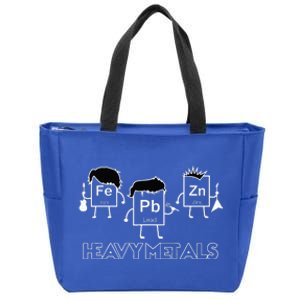 Heavy Metals Periodic Table Funny Science Zip Tote Bag