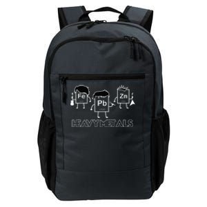 Heavy Metals Periodic Table Funny Science Daily Commute Backpack