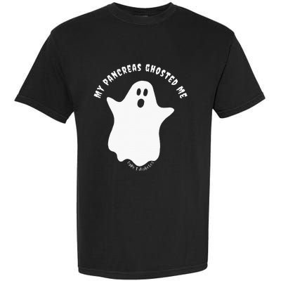 Halloween My Pancreas Ghosted Me Type 1 Diabetes Garment-Dyed Heavyweight T-Shirt