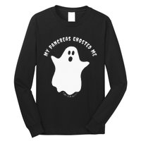 Halloween My Pancreas Ghosted Me Type 1 Diabetes Long Sleeve Shirt