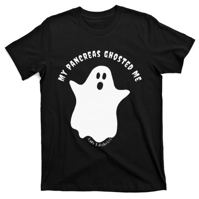 Halloween My Pancreas Ghosted Me Type 1 Diabetes T-Shirt