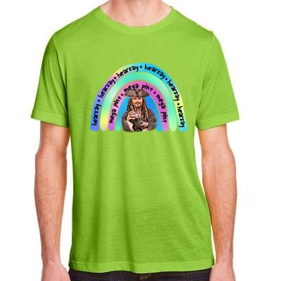 Hearsay Mega Pint Johnny Depp Rainbow Adult ChromaSoft Performance T-Shirt