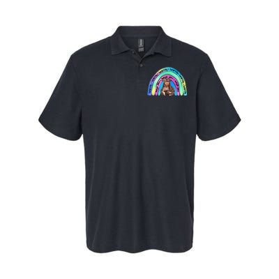 Hearsay Mega Pint Johnny Depp Rainbow Softstyle Adult Sport Polo