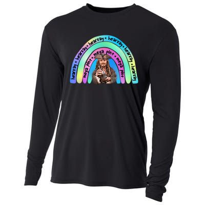 Hearsay Mega Pint Johnny Depp Rainbow Cooling Performance Long Sleeve Crew