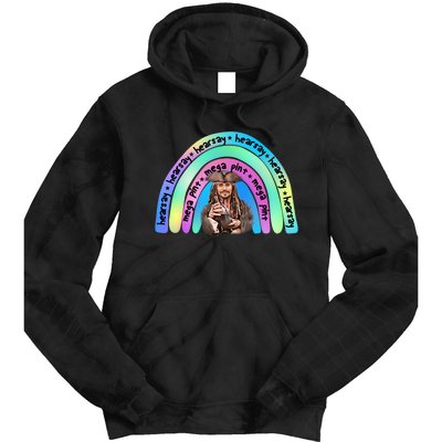 Hearsay Mega Pint Johnny Depp Rainbow Tie Dye Hoodie