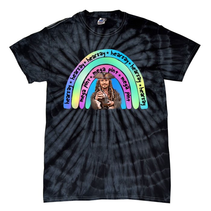 Hearsay Mega Pint Johnny Depp Rainbow Tie-Dye T-Shirt