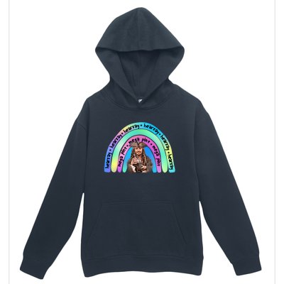 Hearsay Mega Pint Johnny Depp Rainbow Urban Pullover Hoodie