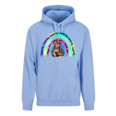 Hearsay Mega Pint Johnny Depp Rainbow Unisex Surf Hoodie