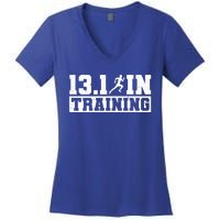 Half Marathon Runner 13 1 In Training Half Marathon Great Gift Women's V-Neck T-Shirt