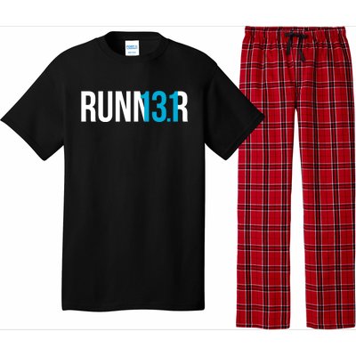 Half Marathon Runner Gift 13 1 Runner Gift Pajama Set