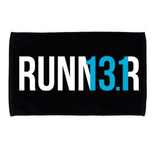 Half Marathon Runner Gift 13 1 Runner Gift Microfiber Hand Towel