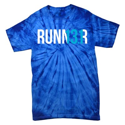 Half Marathon Runner Gift 13 1 Runner Gift Tie-Dye T-Shirt