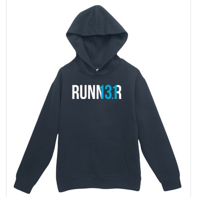 Half Marathon Runner Gift 13 1 Runner Gift Urban Pullover Hoodie