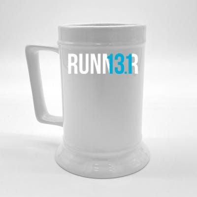 Half Marathon Runner Gift 13 1 Runner Gift Beer Stein