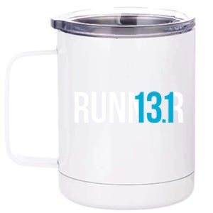 Half Marathon Runner Gift 13 1 Runner Gift 12 oz Stainless Steel Tumbler Cup