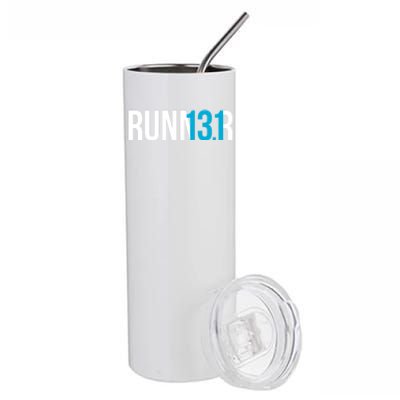 Half Marathon Runner Gift 13 1 Runner Gift Stainless Steel Tumbler