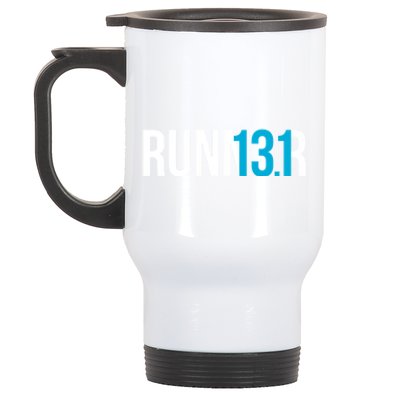 Half Marathon Runner Gift 13 1 Runner Gift Stainless Steel Travel Mug