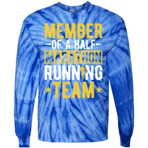 Half Marathon Runner Half Marathon Funny Gift Tie-Dye Long Sleeve Shirt