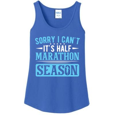 Half Marathon Runner Sorry I Can't It's Half Marathon Gift Ladies Essential Tank