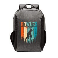 Howler Monkey Retro Vintage Vector Backpack