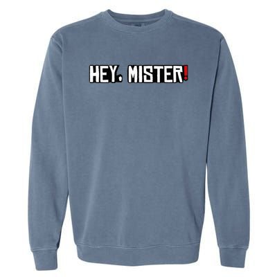 Hey Mister! Rdr2 Arthur Morgan Video Game Garment-Dyed Sweatshirt