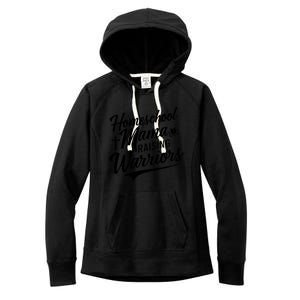 Homeschool Mama Raising Warriors Women's Fleece Hoodie