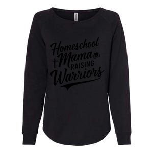 Homeschool Mama Raising Warriors Womens California Wash Sweatshirt