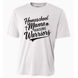 Homeschool Mama Raising Warriors Cooling Performance Crew T-Shirt