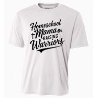 Homeschool Mama Raising Warriors Cooling Performance Crew T-Shirt