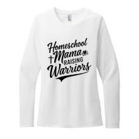 Homeschool Mama Raising Warriors Womens CVC Long Sleeve Shirt